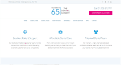 Desktop Screenshot of no65thedentalsurgery.co.uk